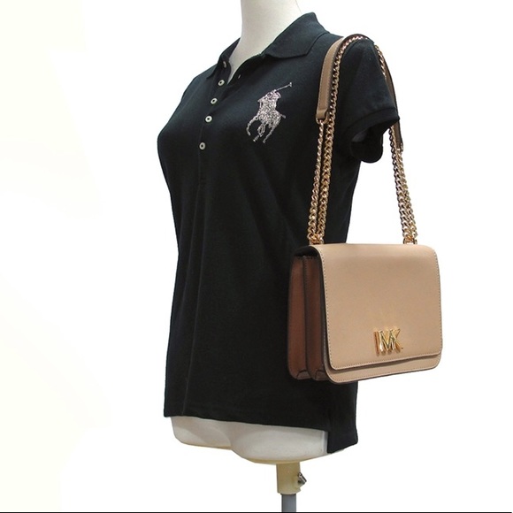 MICHAEL KORS LEATHER MOTT handbag Brand New - Picture 2 of 16